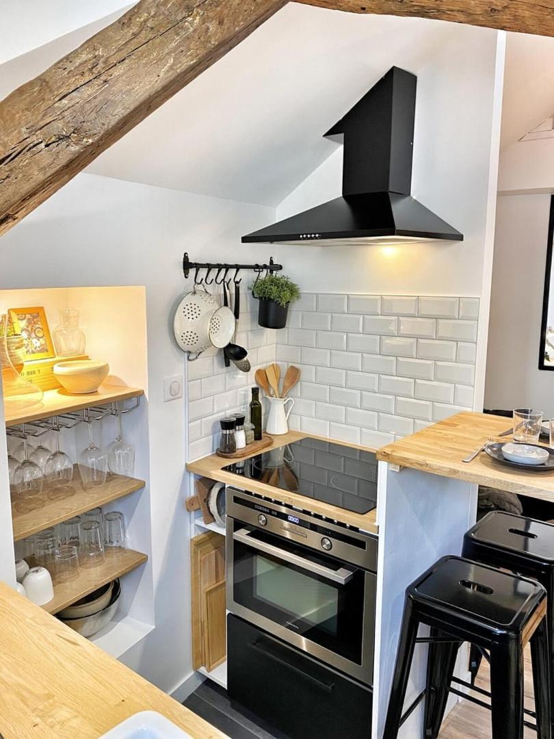 Ferienwohnung Le Repere Des Sommeliers - Sejour A Auxerre Exterior foto