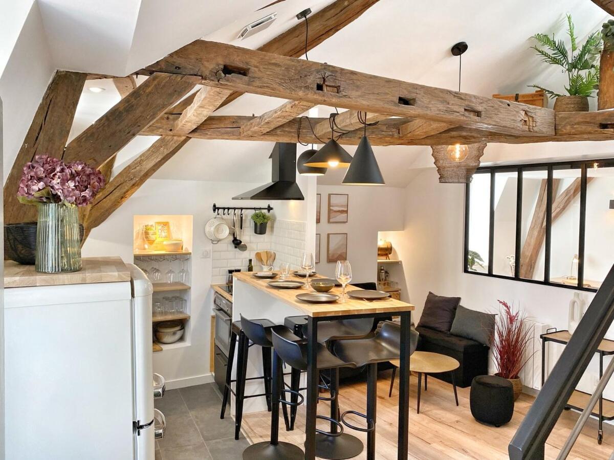 Ferienwohnung Le Repere Des Sommeliers - Sejour A Auxerre Exterior foto