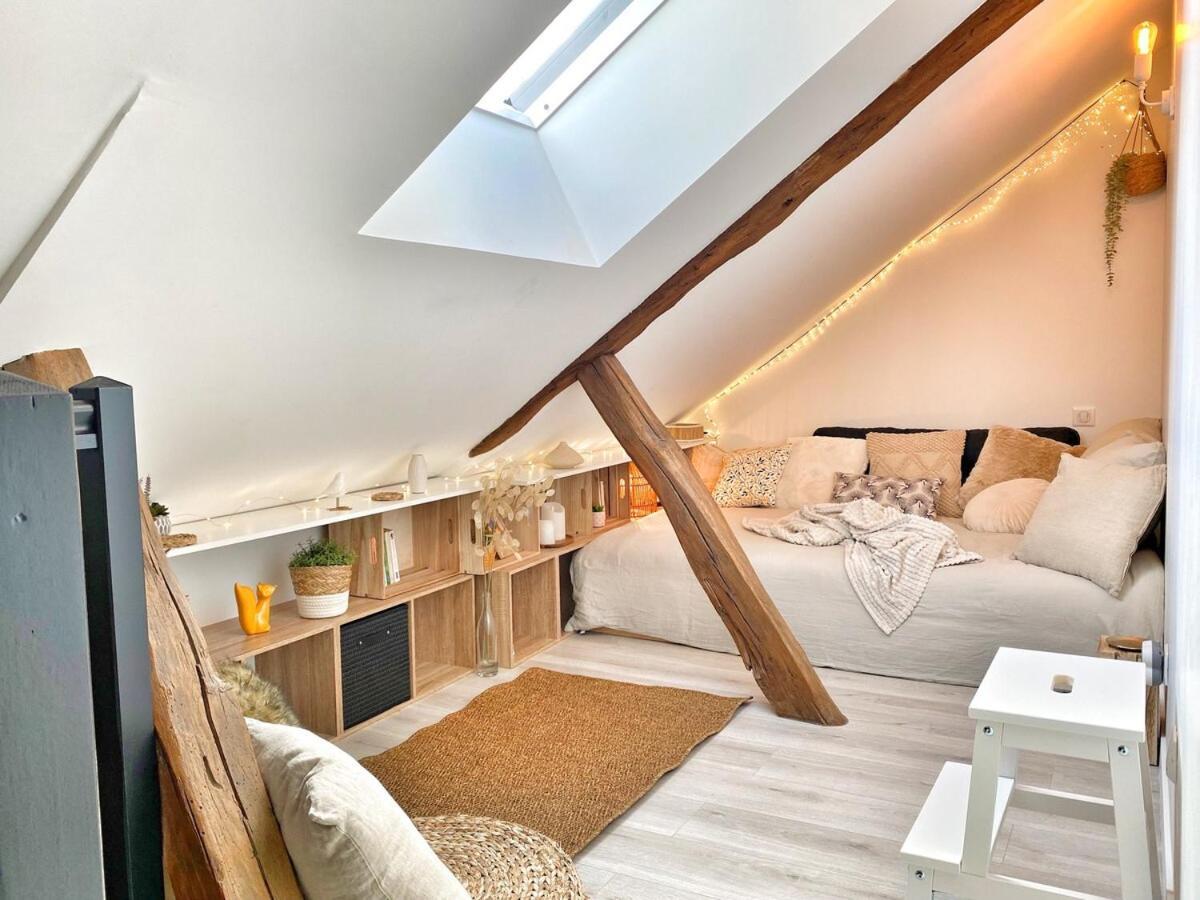 Ferienwohnung Le Repere Des Sommeliers - Sejour A Auxerre Exterior foto