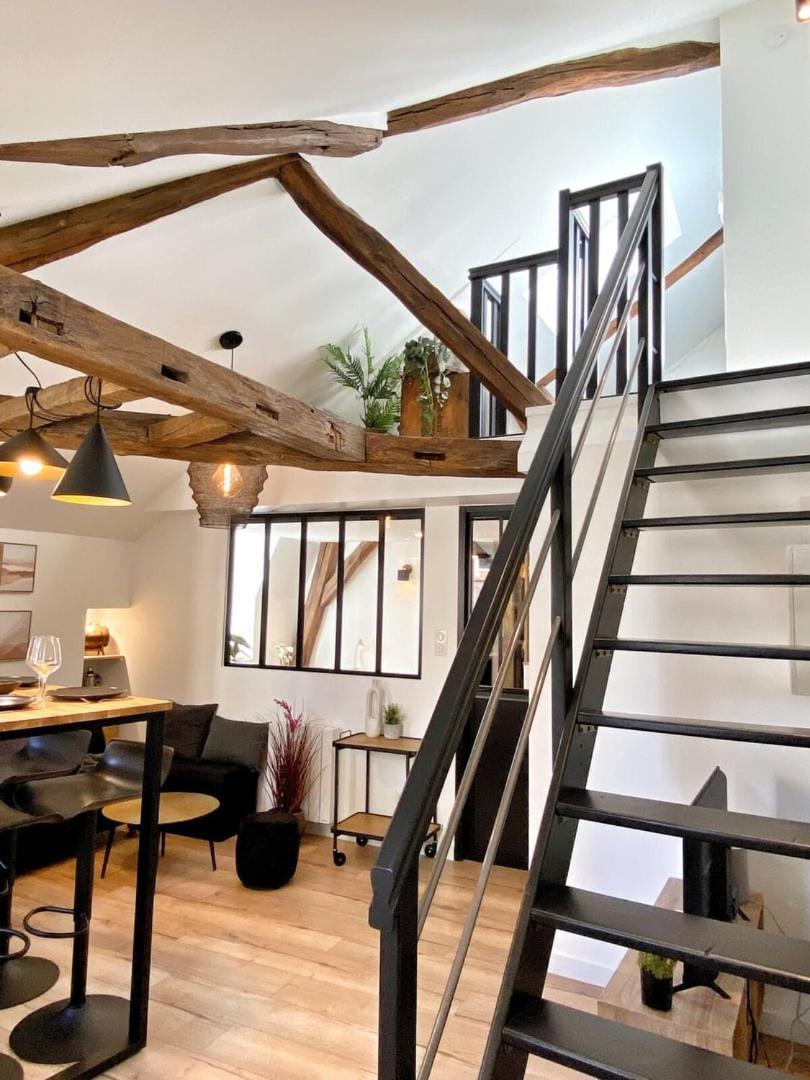 Ferienwohnung Le Repere Des Sommeliers - Sejour A Auxerre Exterior foto