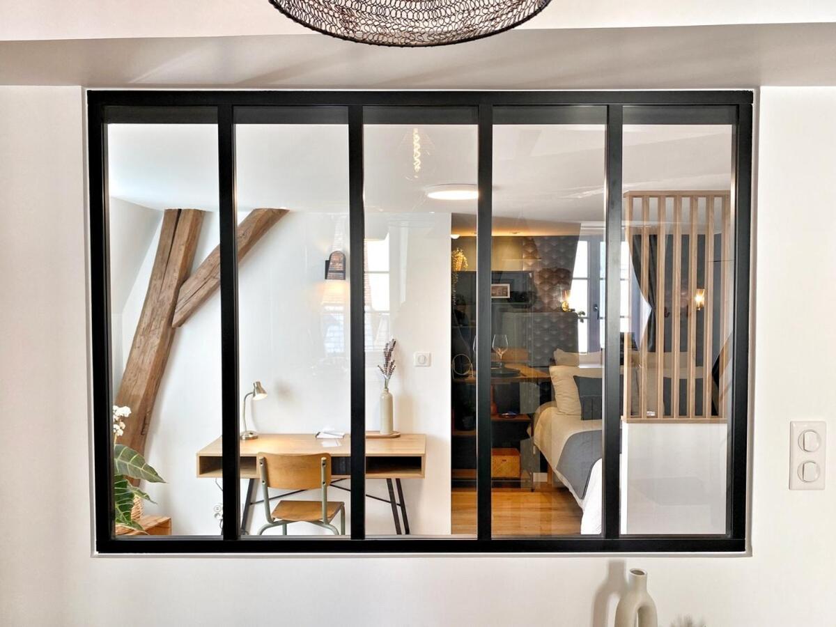 Ferienwohnung Le Repere Des Sommeliers - Sejour A Auxerre Exterior foto