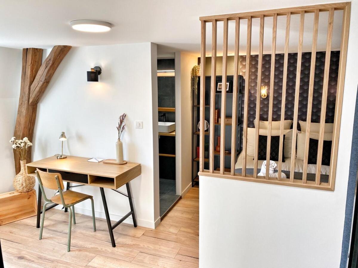 Ferienwohnung Le Repere Des Sommeliers - Sejour A Auxerre Exterior foto