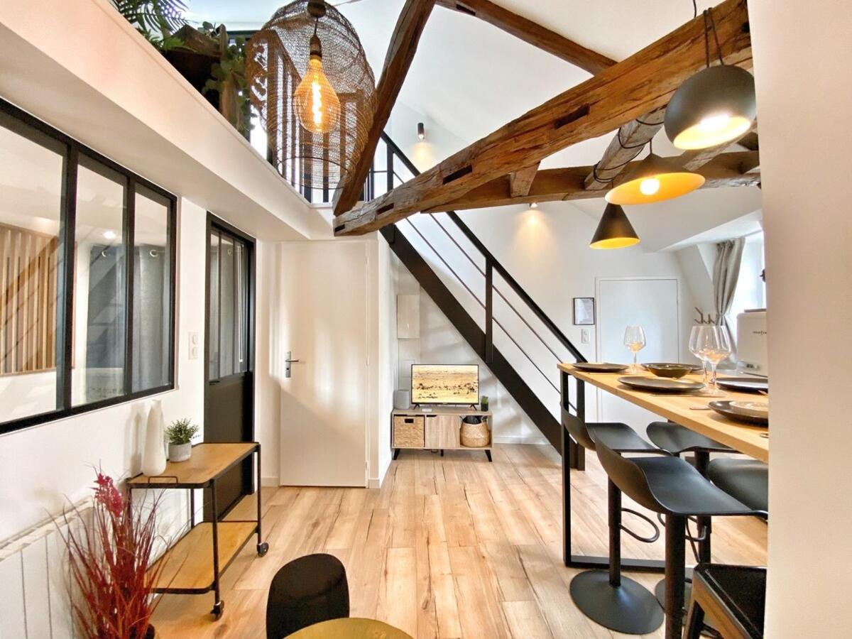 Ferienwohnung Le Repere Des Sommeliers - Sejour A Auxerre Exterior foto